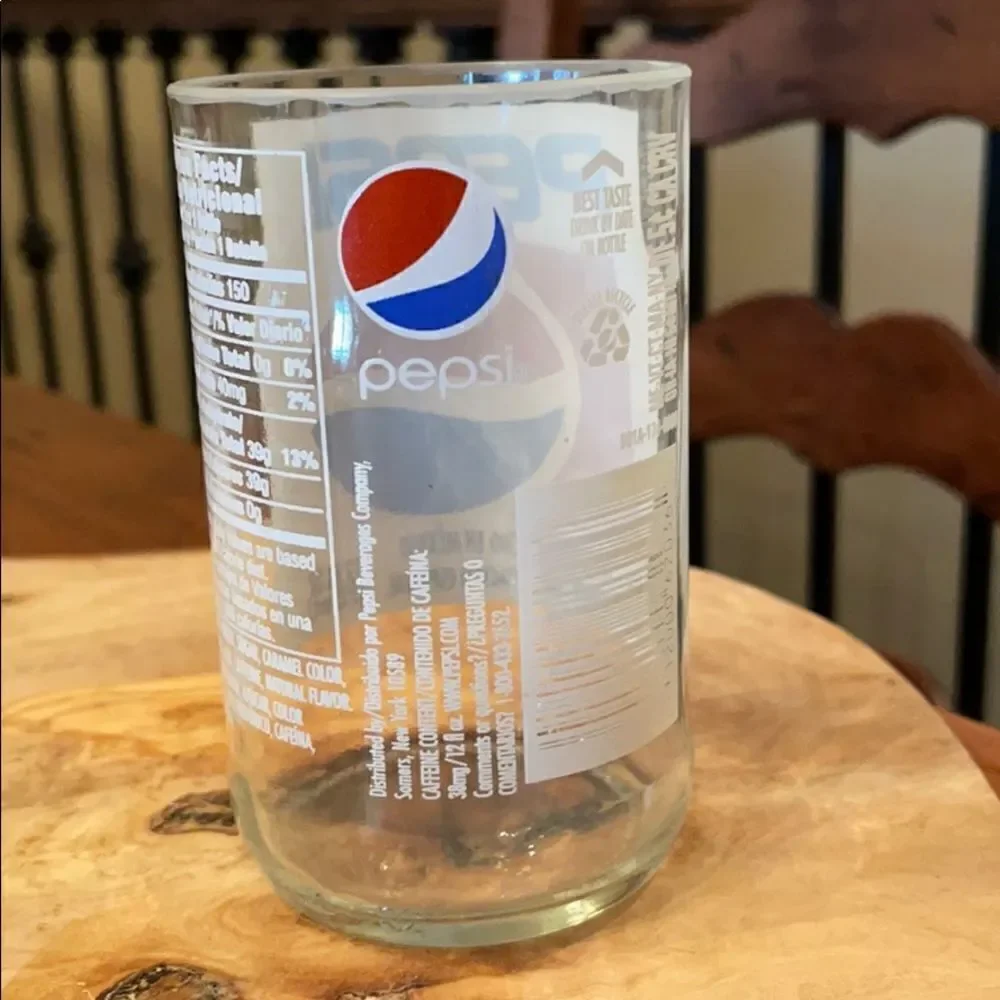 Pepsi Cola Glass Tumbler